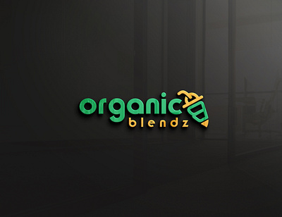 Organic Smoothie Brand/juice brand logo design eco brand logo design