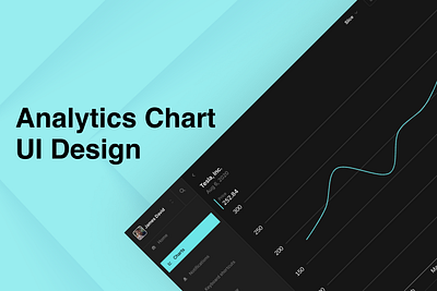 Analytics Chart Ui Design graphic design ui