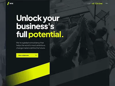 Nyx Corporate Webflow LIVE VIDEO PREVIEW agency branding business cms design illustration portfolio template ui webflow