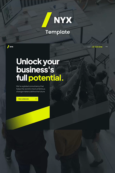 Nyx Corporate Webflow LIVE VIDEO PREVIEW agency branding business cms design illustration portfolio template ui webflow