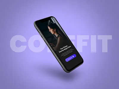 Corefit - Mobile App UI android app app app ui branding business corporate creative digital gym gym app ios app mobile app ui modern ui ui design uiux ux ux design workout workout app