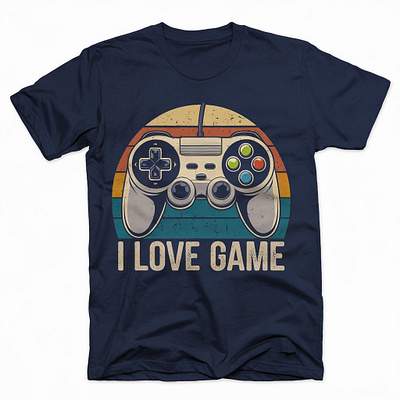 Game T shirt Design branding design gaming gaming t shirt graphic design illustration logo logo design t shirt design typography design vector