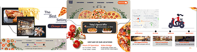 Pizza Store Website Design 3d adobe xd app branding design figma graphic design logo motion graphics png ui ux vector web