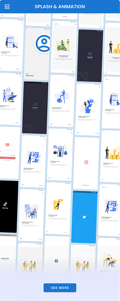Mobile Splash Screen Inspiration android android ui material design materialdesign mobile ui splash screen ux design