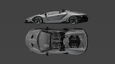 Lamborghini Centenario - WIP (Test Renders without textures) 3d car design lamborghini modelling rendering vehicle