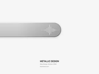 Metallic Design animation branding digital design graphic design text input ui