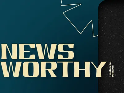 NEWSWORTHY – Classic Elegant Font classic font retro font sans serif font vintage font