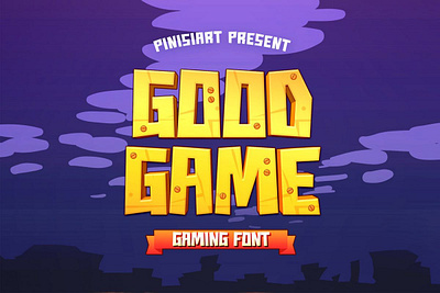 Good Game – Gaming Kids Font gaming font sans serif font