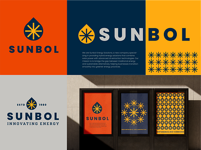 sunbol branding colors drop droplet energy green greener light logo modern oil power sun sustainable technologies traditional