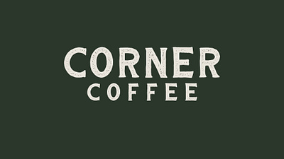 Corner Coffee | Graphic Design, Apparel Direction apparel brand fashion graphic design typography