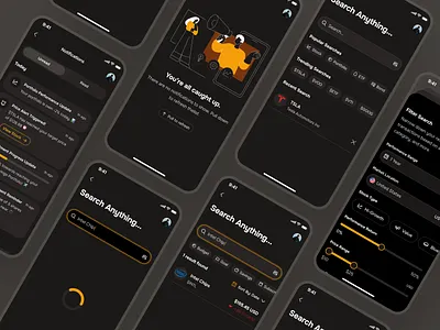 midasmind: AI Investing Roboadvisor App - Search Details UIUX ai finance app clean dark mode explore explore ui finance ui kit investing app investing ui kit investment app minimal modern not found search search details search filter search results search screen search ui simple soft