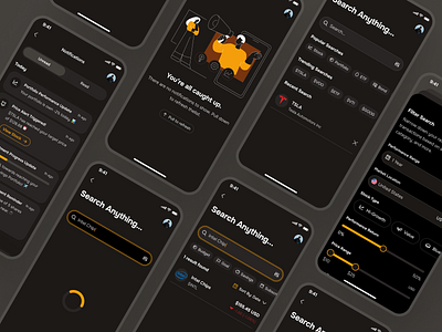 midasmind: AI Investing Roboadvisor App - Search Details UIUX ai finance app clean dark mode explore explore ui finance ui kit investing app investing ui kit investment app minimal modern not found search search details search filter search results search screen search ui simple soft