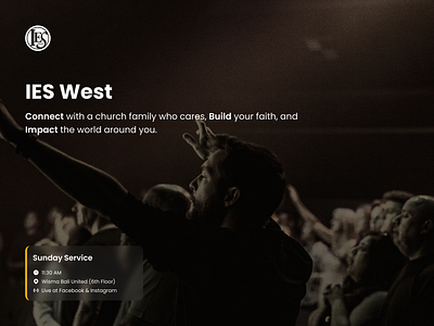 IES West - Landing Page ui website