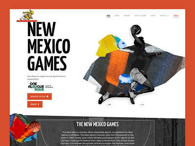 New Mexico Games Website acf advanced custom fields elementor new mexico sports wordpress