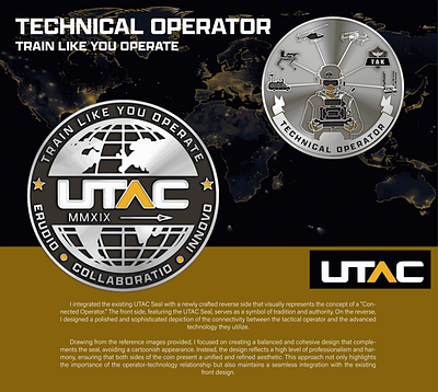 TECHNICAL OPERATOR TRAIN LIKE YOU OPERATE 3d animation branding coin crypto design graphic design illustration logo ui