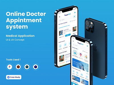 SugaoiMed- Medical Mobile app Design appointment booking mobile app branding doctor app medical mobile ui ux