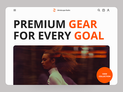 Fitness Gear Website design concept fitness fitness gear fitness website gear gym health landing page running sport training ui ux weightloss workout