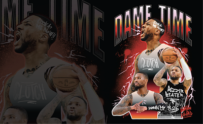 DAME basketball branding design graphic design illustration