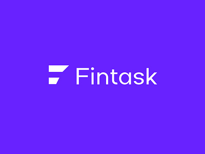 fintask logo, f letter logo design branding f f letter f letter logo f logo icon logo logo design logodesign minimalist software task technology