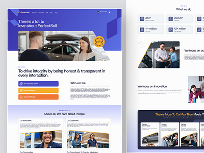 Website Design for PerfectSell Cars abox agency car sales website car sales website design car valuation platform design custom website development dribbble figma car sales figma design graphic design inspiration instant cash offer website instant cash price landing page design react js react js development shots ui design uiux design for car dealerships ux design website design