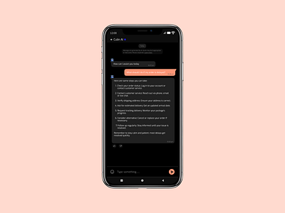 Daily UI Challenge # 38 - Live Chat with AI ai ai chat ai ui android branding daily challenge daily ui daily ui challenge 38 design dribbble figma figma design illustration iphone robot ui uiux whatsapp