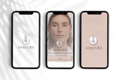 Skincare brand app