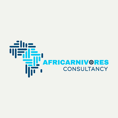 Africarnivores consultancy Logo Idea branding graphic design logo motion graphics