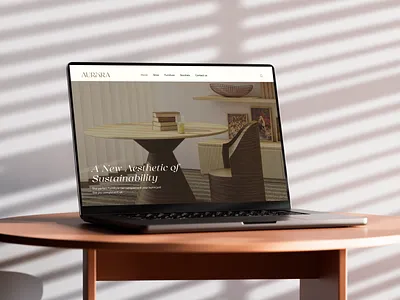 AURURA - Furniture Ecommerce Website architecture decoration e commerce design ecommerce website furniture furniture landingpage furniture store furniture website furniture website design interior interior design minimalist online store saas sofa store ux web design whitespace woocommerce