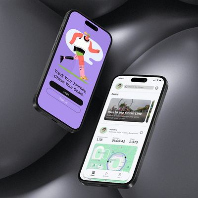 Run Tracker - Track Your Journey ui