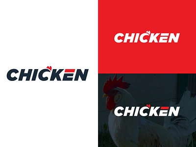 Chicken Wordmark Logo design concept animal bbq bird broiler chicken logo chicken text farm food grilled healthy logo design poultry recipe restaurant rooster tandoori text logo wordmark