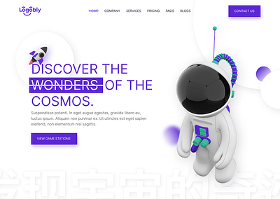 Landing Page Design landing page ui ux ux ui website design