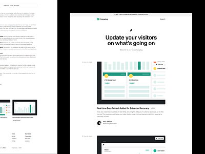 Changelog Webflow Template changelog minimal web design minimalist saas web design webflow changelog webflow changelog template webflow template