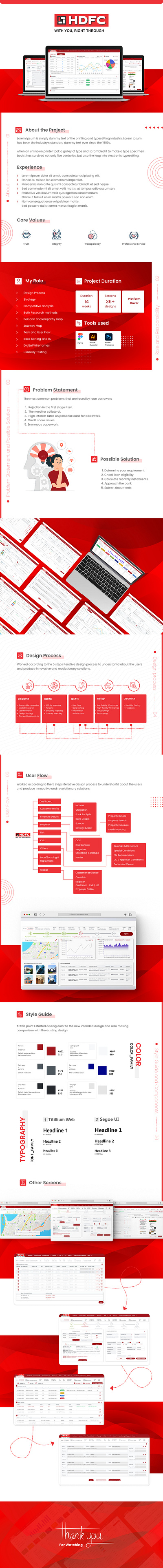 Loan Portal CRM case studies ucd ui ux ux design