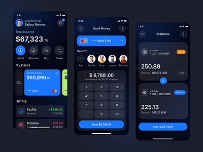 Mobile Banking App Design app design app design figma app designer app ui design app ui ux design banking app banking app design design figma banking app figma uiux fintech app design mobile app mobile banking app design payment app payment app design ui ux ui ux design