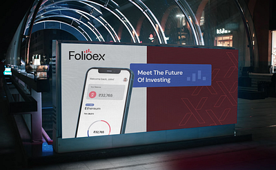 FolioEx | FinTech Branding branding fintech fintech branding graphic design logo ui