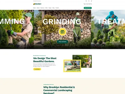 Brooklyn Pre Built Website #51 app branding brooklyn design graphic design illustration logo ui ux web