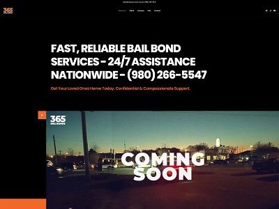 https://365bailbonds.us/ app branding design graphic design illustration logo ux web