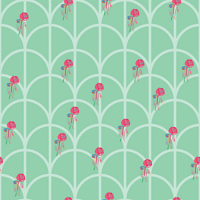 Janna | Botanical Collection australian design botanical design creative patterns decorative art design digital art digital design floral motif hand drawn home decor illustration interior design modern art nature inspired pattern collection pattern illustration surface pattern design textile design wallpaper