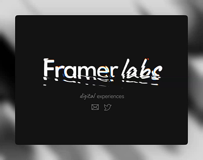 Framer Labs – Coming soon framer framer websuite builder interactive webgl low code no code nocode unicorn studio webgl