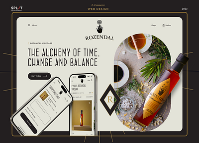 E-Commerce | WebDesign for Rozendal Store | UI/UX Design design development e commerce splitdev splitdevelopment ui ux web design