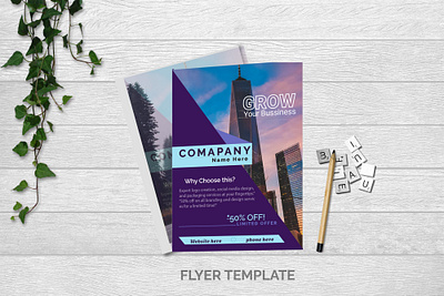 Bussiness Flyer branding bussiness flyer design flyer flyer design flyer template flyers graphic design illustration print print design