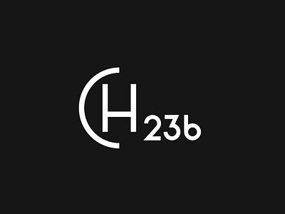 CH23b Logo bb branding ch23b chrobrego23b design graphic design hotel logo vector