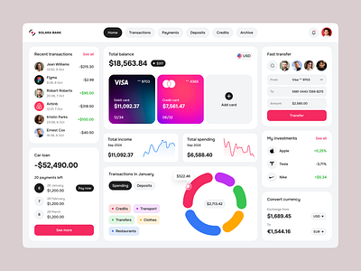 Banking Web App app design banking dashboard best web design core app dashboard dashboard financial website modern dashboard modern ui ui ui design ui ux ui ux design ux web app web application design web design web interface design web ui web ui design webdesign