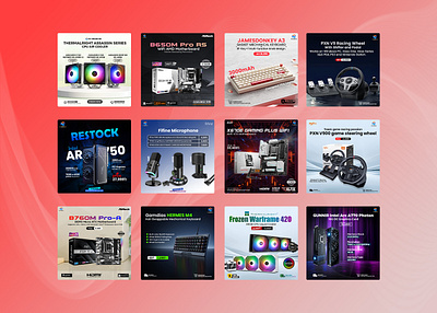 Computer Pc Component Social Media Post/Banner Design banner design cover cover design facebook banner facebook banner design facebook post instagram banner instagram post instagram post design linkedin banner linkedin post social media banner social media post