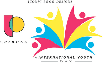 Iconic Logo graphic design illustrator logo