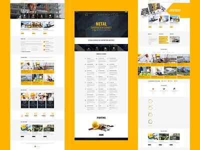 🏗️ Metal - Building & Construction Business WordPress Theme 🔧 construction industry drag drop renovation unique business wordpress theme wpbakery page builder