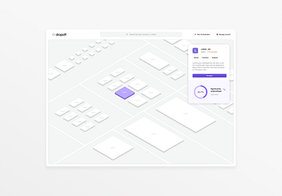 Daily Sketch 29 | Mapping software animation branding challenge design figma graphic design illustration logo ui vector