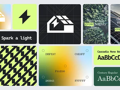 Spark a light brand identity brand brandidentity branding design graphic design illustrator logo