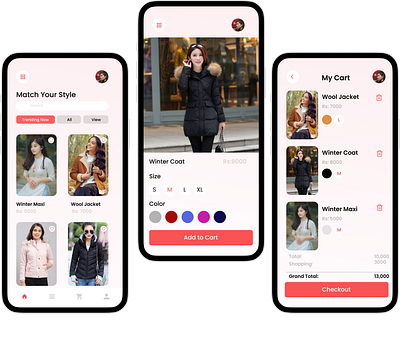 E-Commerce Mobile App mobile app ui uiux