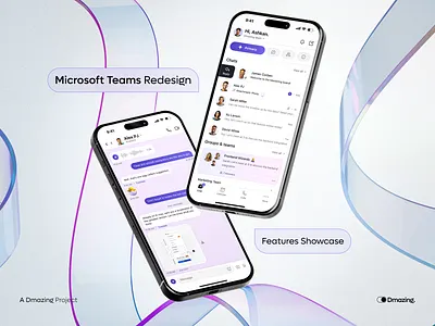 Microsoft Teams Redesign: Sleeker, Smarter, More Intuitive! 🚀 appredesign designstudio designthinking digitalproductdesign dmazing interactiondesign messenger microsoftteams mobileappdesign redesignchallenge slack teams teamsredesign uidesigninspiration uiinteraction uxdesign visualdesign workflow workplaceux